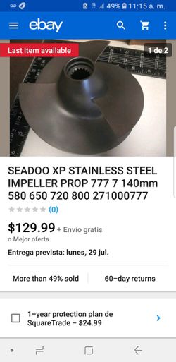 Seadoo 720 inpeller steel