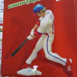 Chase Utley Xmas Action Figures. Three .