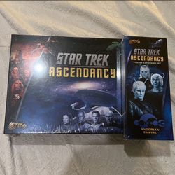 Star Trek Ascendancy Board Game With Andorian Expansion 