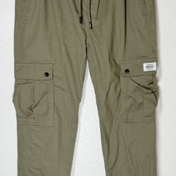 WESC Slim Utility Jogger Pants Cargo Unisex Men’s XL / Women’s XXL