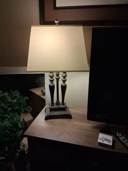 2 Beautiful Brass Lamps