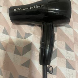 Black Blow Dryer
