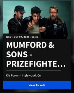 Mumford & Sons - Prizefighter