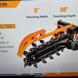 New Bobcat - Skidsteer Trencher