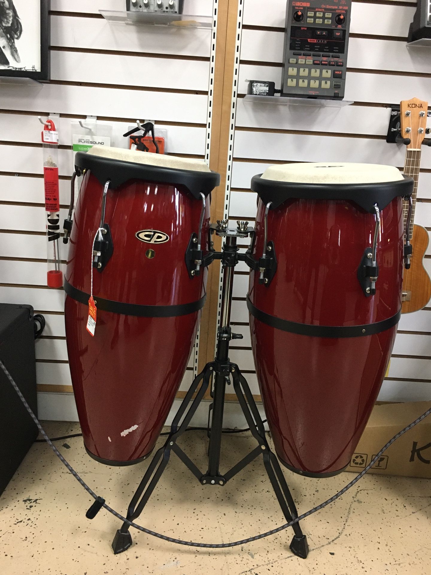 Drums Conga Drum 🥁 Set on Stand