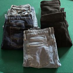 Boys Pants Size 32x30 & Sweats, 5 Pair Total