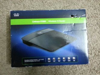 Linksys E1200 Wireless Router