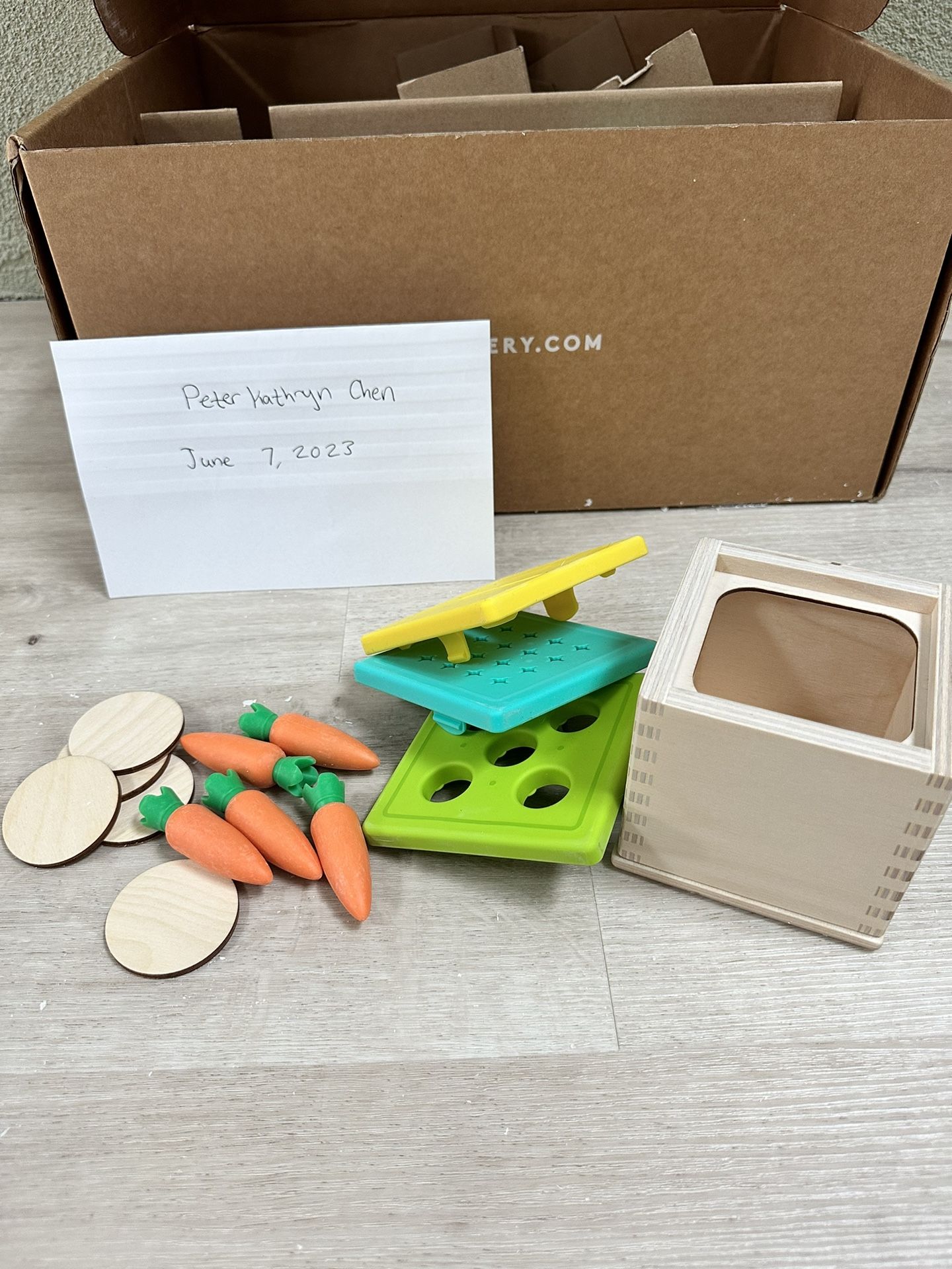 Lovevery Carrot Box