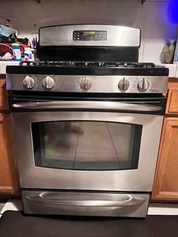 GE Profile 30” Stainless Gas Range - $200 OBO