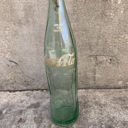 vintage coca cola glass bottle