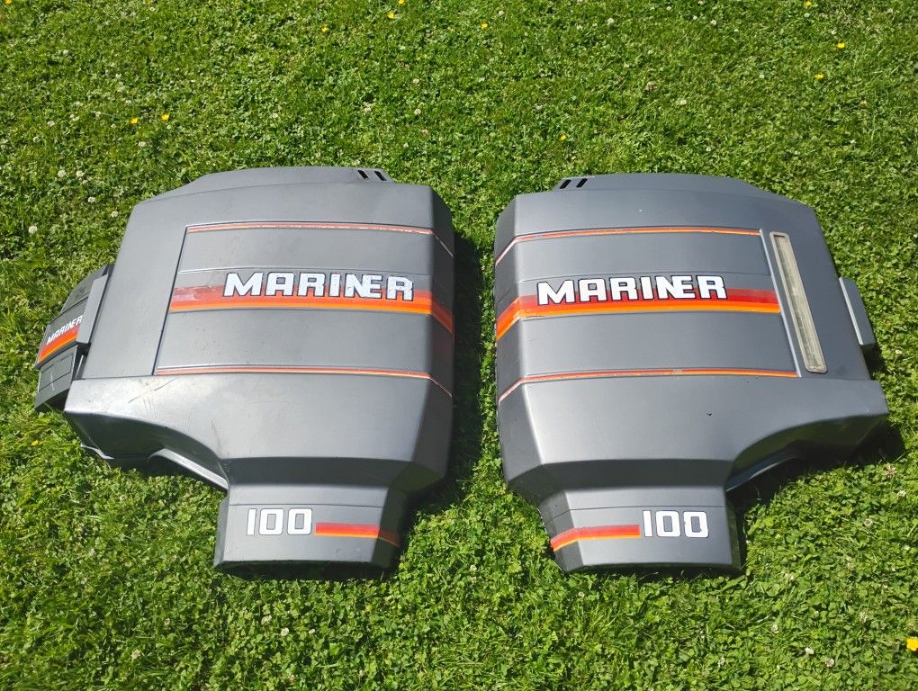 Mercury Mariner V-100 Starboard and Port Cowlings