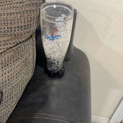 Vintage Thick Plastic La Dodgers Drinking Cup.