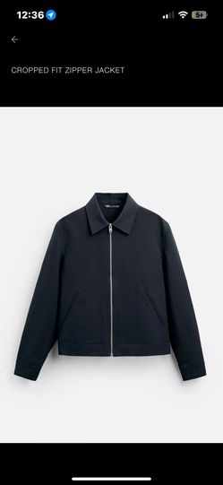 Zara Cropped Fit Men Jacket