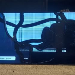 For Parts Damaged Cracked Samsung 50" 4k Crystal UHD TU-7000 Series Smart TV