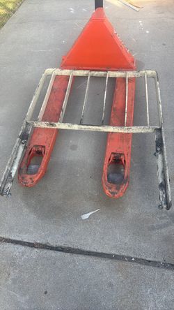 Forklift back rest