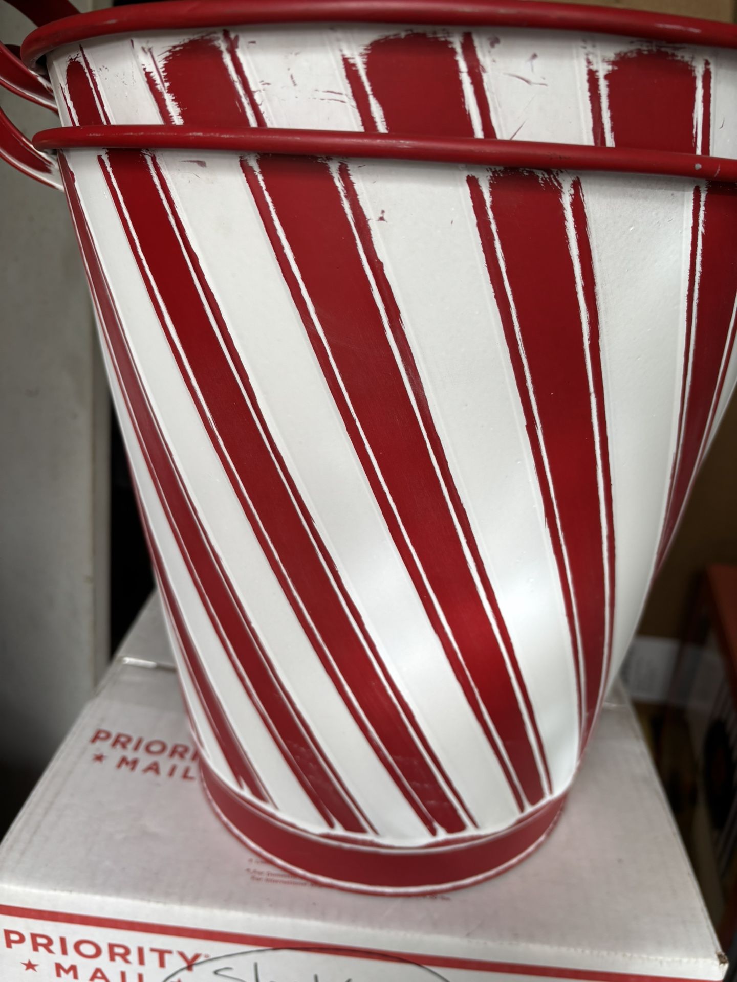 New Candy Cane Bucket.