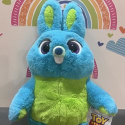 DISNEY PIXAR TOY STORY 4 TALKING BLUE BUNNY! BRAND NEW WITH TAGS