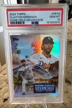 2024 TOPPS CLAYTON KERSHAW HOME FIELD ADVANTAGE - PSA 10