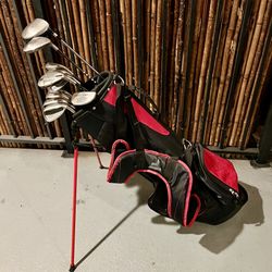 Adams Golf Club Set with Odyssey Putter