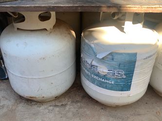 Empty Amerigas Propane Tanks (Two)