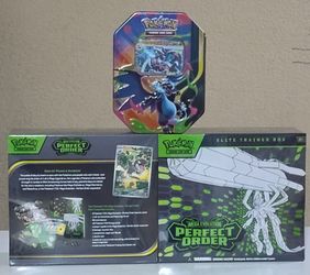 Pokemon tcg, etb and tin