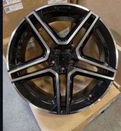 17" Mercedes-Benz Wheels - Black Machined 5-Spoke V-Style - $39 Down