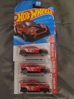 Mustang Mach-E Red Edition. 5 Dollars Each