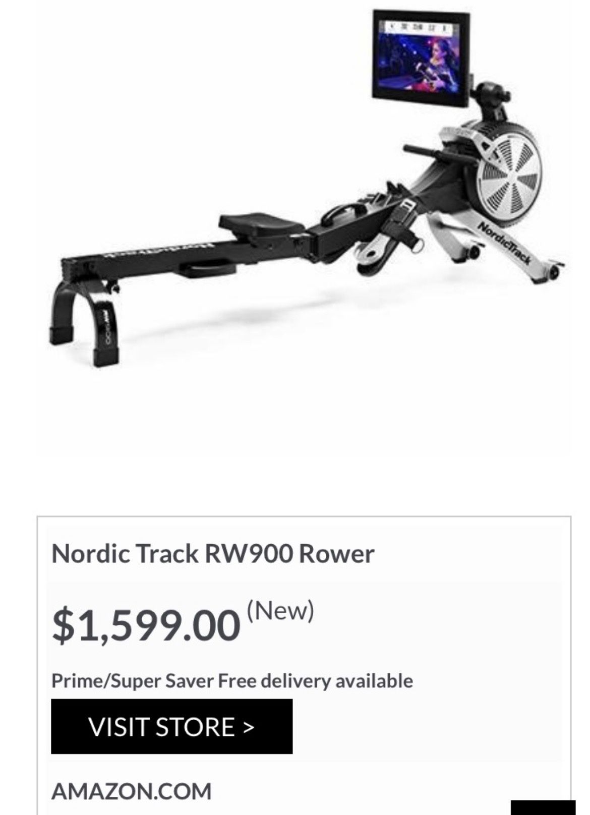 Nordic Track Rower