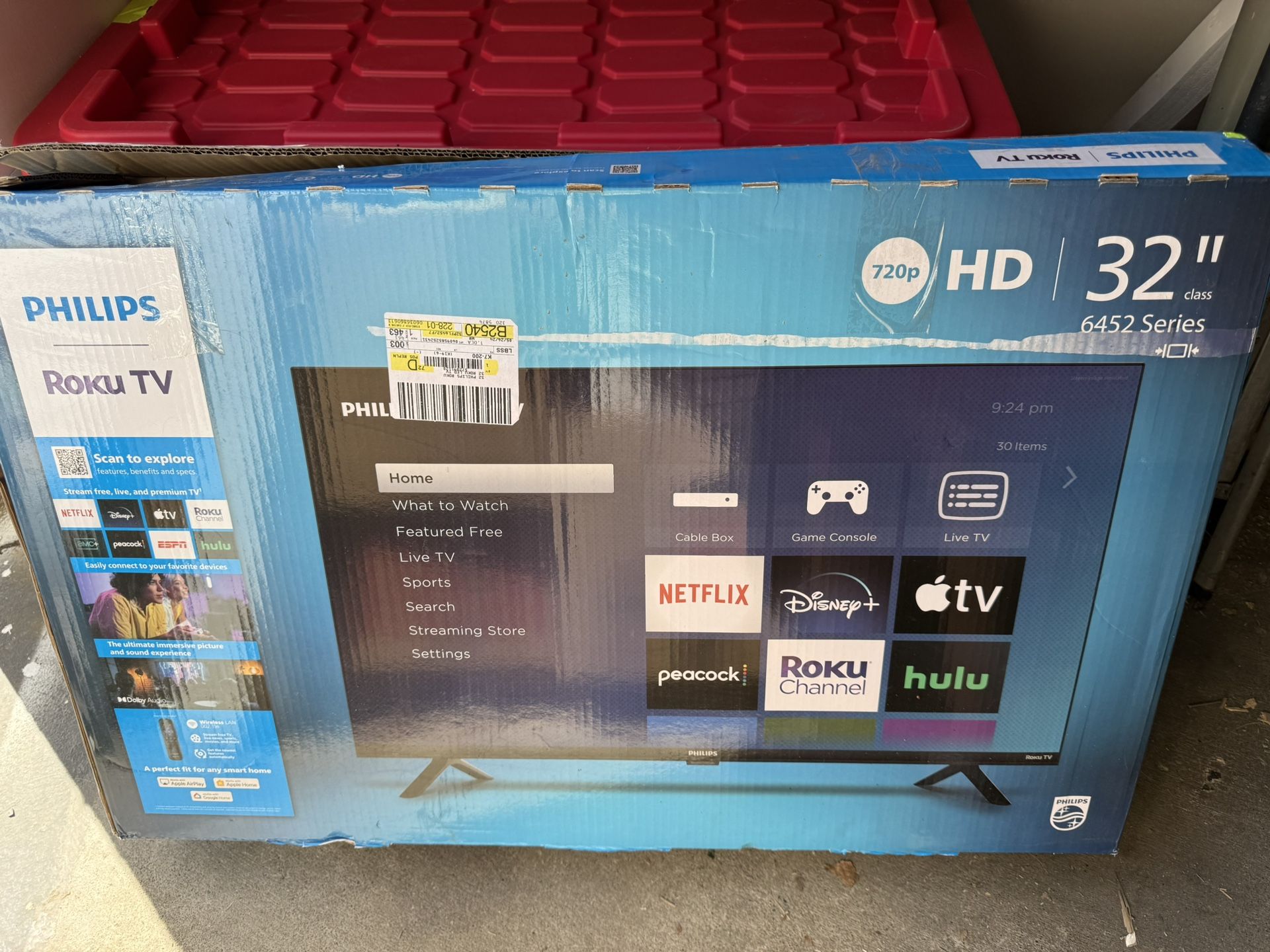 32’ Philips Roku Tv