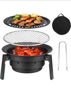 Portable charcoal grill