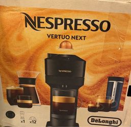 New In Box Nespresso Vertuo Next Coffee & Espresso Maker by De'Longhi