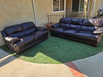 Sofa and Love seat Genuine Leather