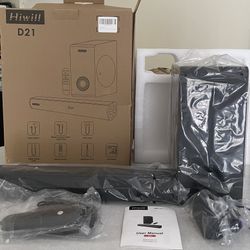 Soundbar And Subwoofer 