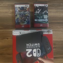 Nintendo Swich 2 Mario World plus 2 New games