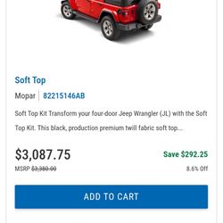 Jeep Wrangler Roof Top