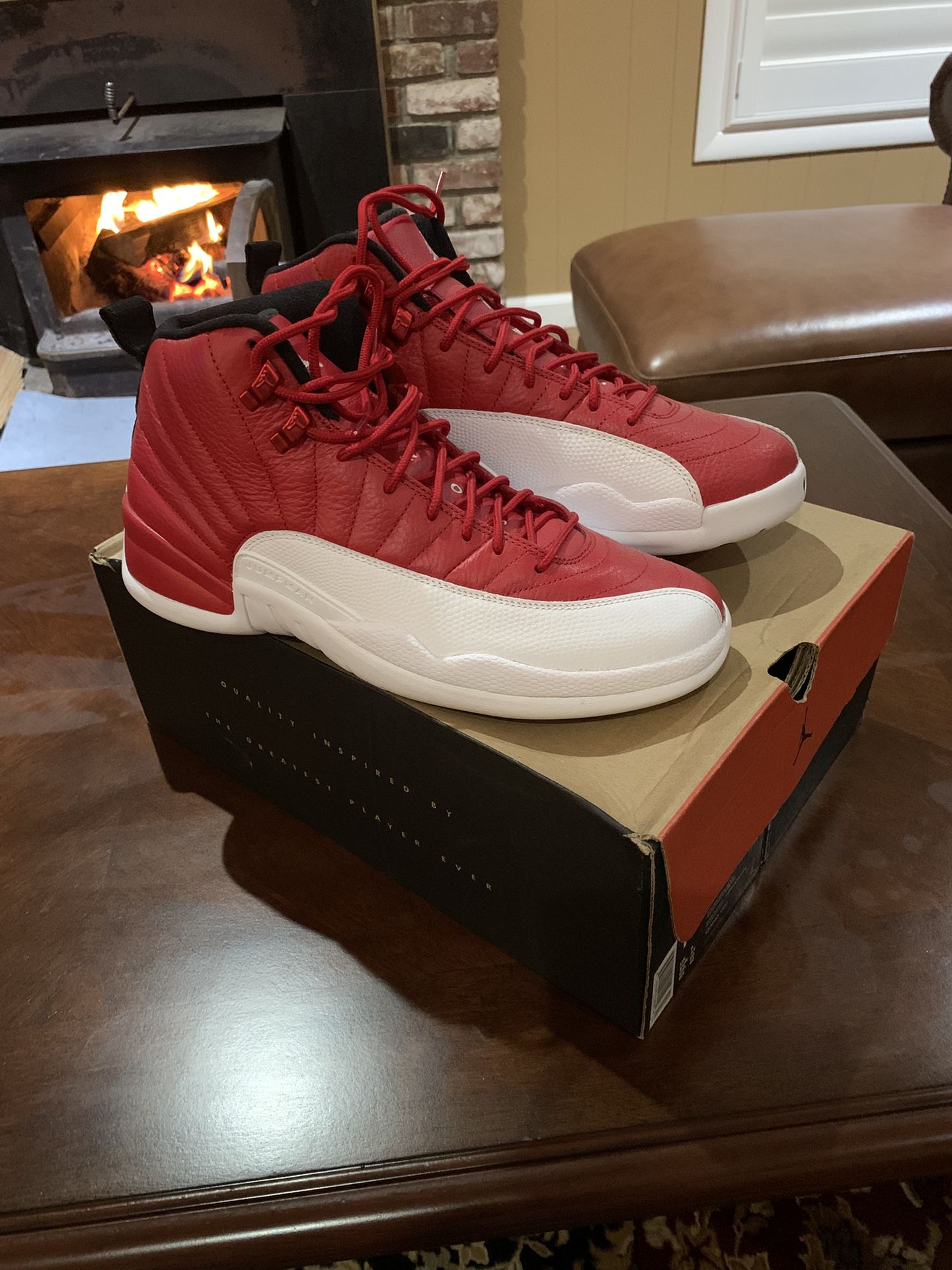 Jordan 12 Retro Gym Red/White  