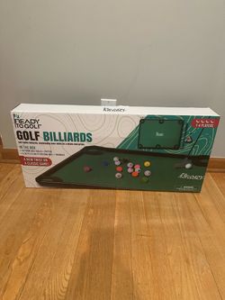 Ready to Golf Golf Billiards Game Set. Brand new