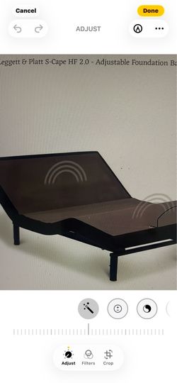 Adjustable bed frame and mattress