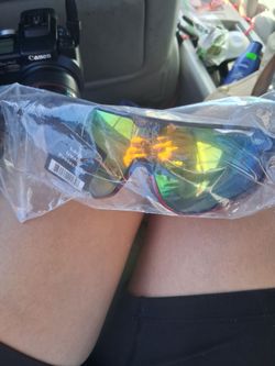 Sport Sunglasses UV400 Mirrored Lenses
