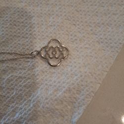 Artful Silver Necklace