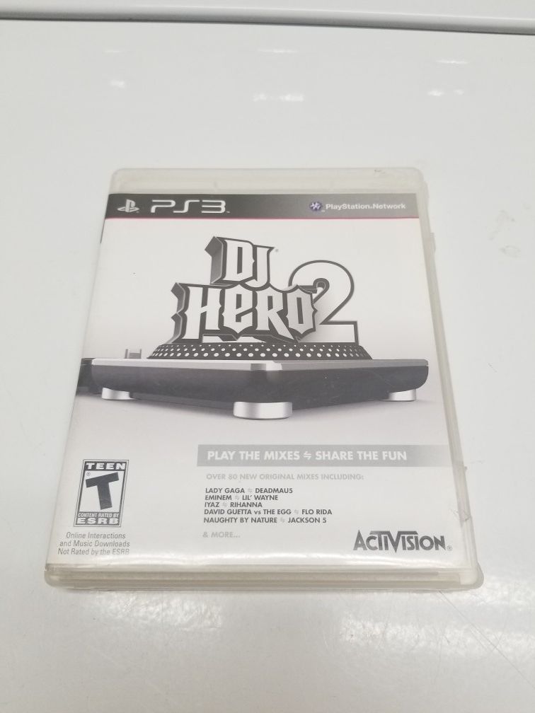 PS3 DJ Hero 2