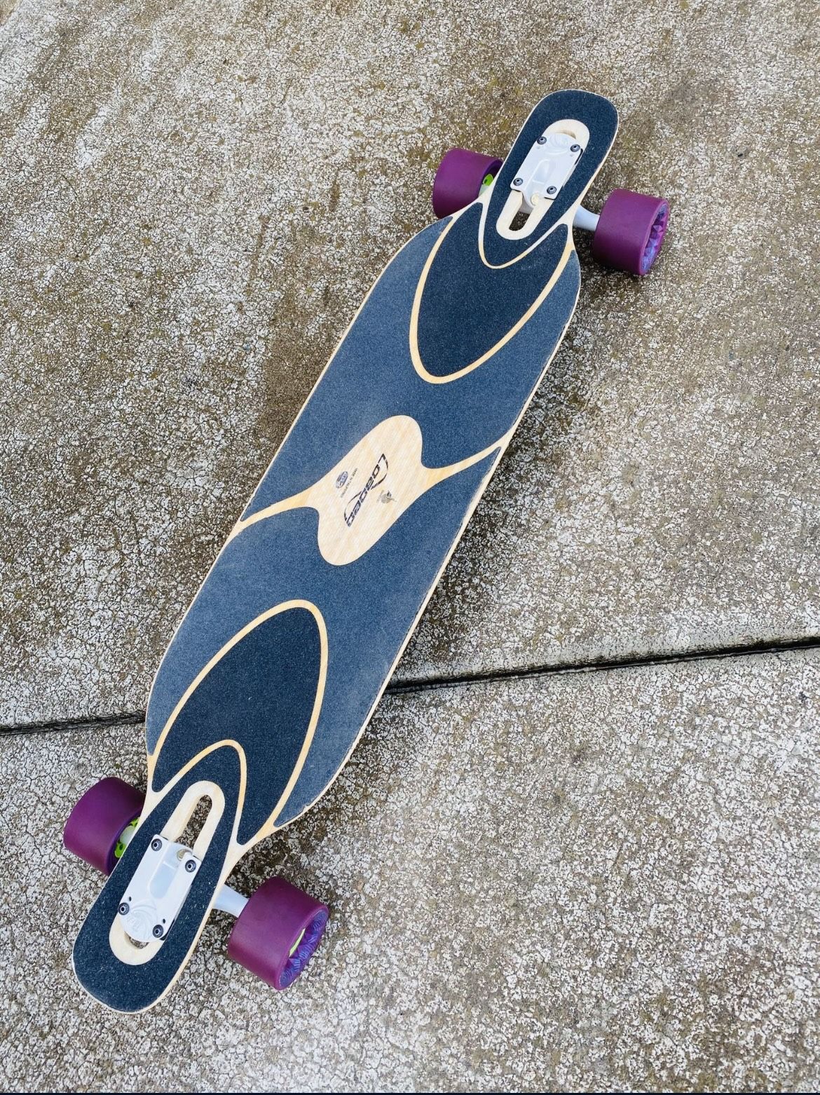 Longboard Loaded Dervish Sama *CUSTOM* (W/ WHITE TRUCKS)