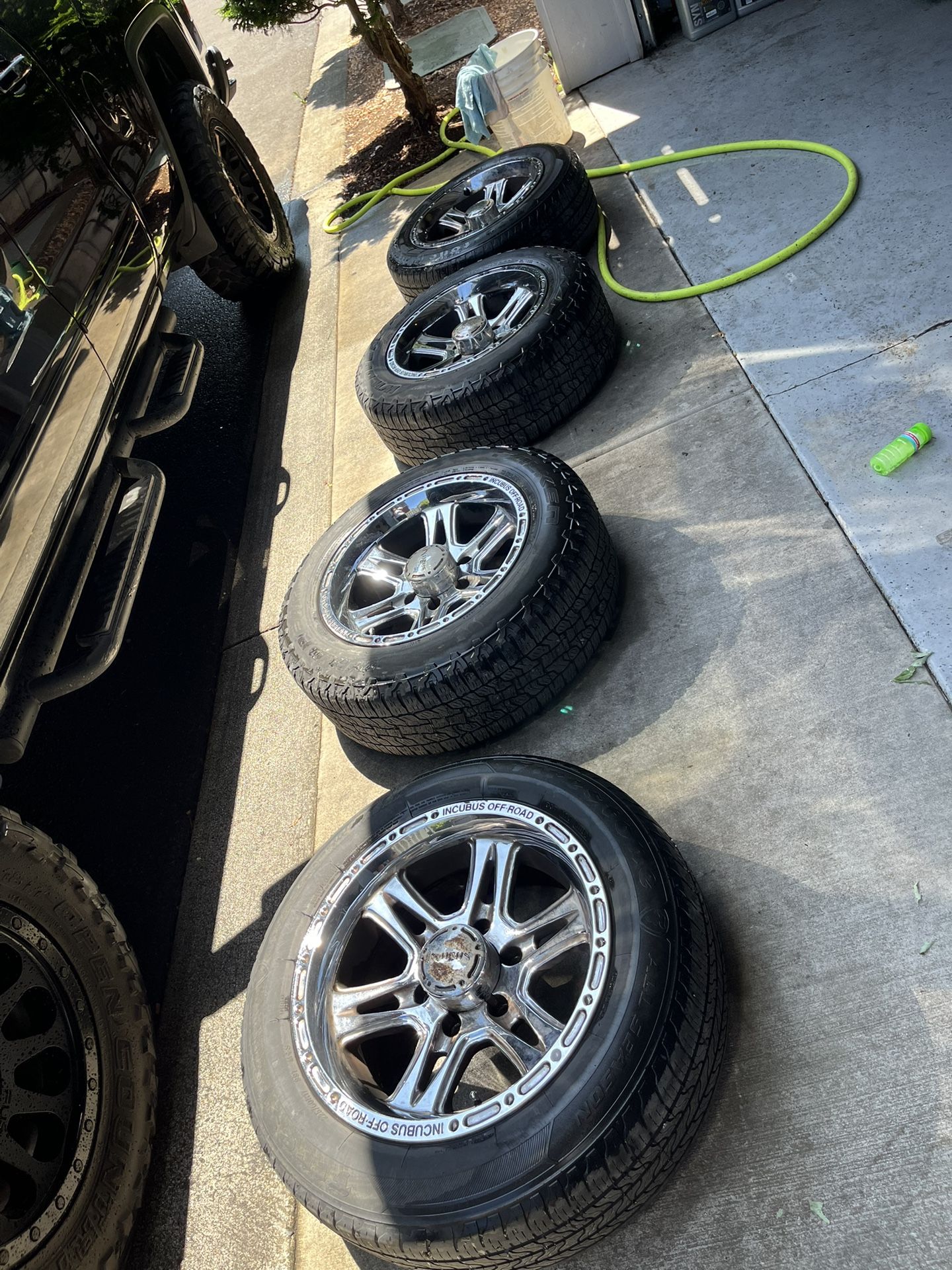 Rims 17x8 Incubus Off-road