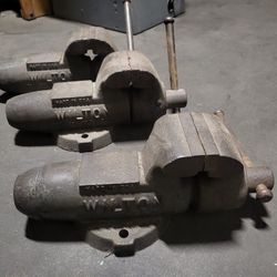 Wilton 350 3-1/2″ Stationary Base Machinist Bench Vise