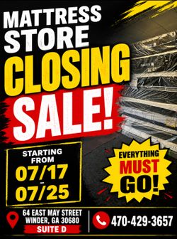 Going Out Of Business Sale ! Everything Up To 80% Off !!