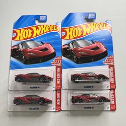 Hot Wheels McLaren W1 Target Red Edition F Case 2026 Lot of 4