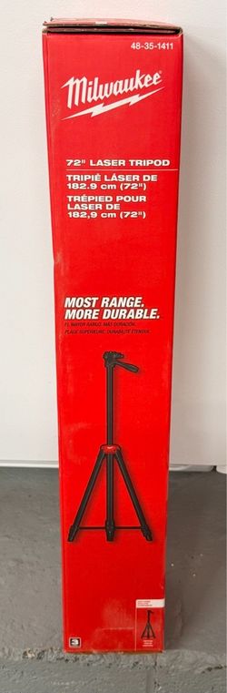 72 in. Adjustable Laser Level Tripod