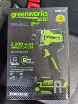 Greenworks Pro Power Impact Driver