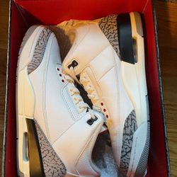 Air Jordan Retro 3 “White Cement Reimagined” Size 10 Men’s OG ALL