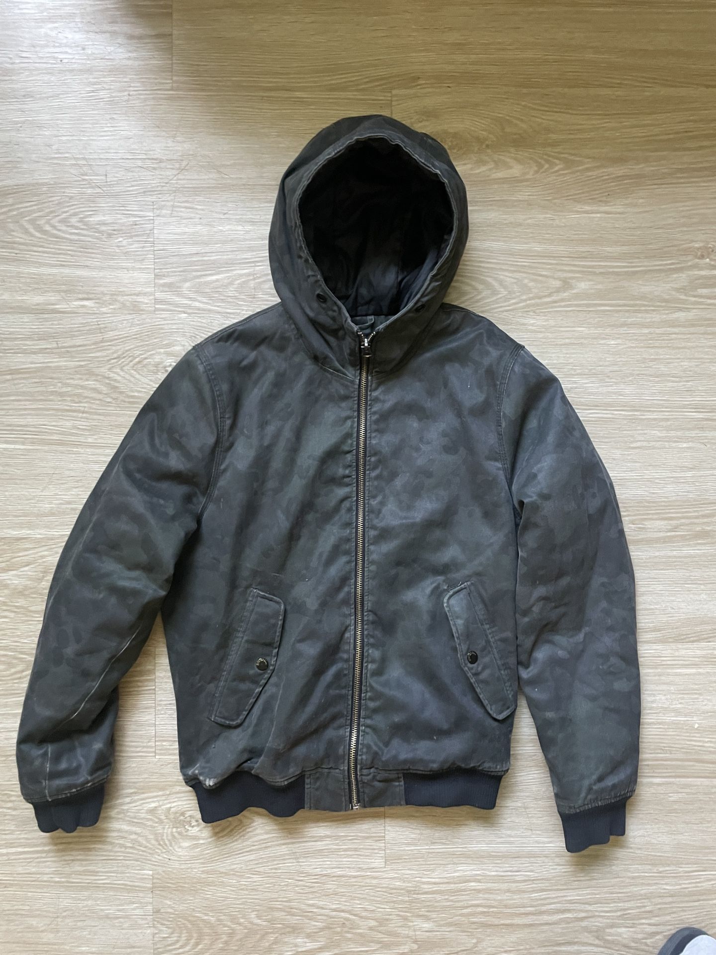 Mens Canvas Jacket Camo